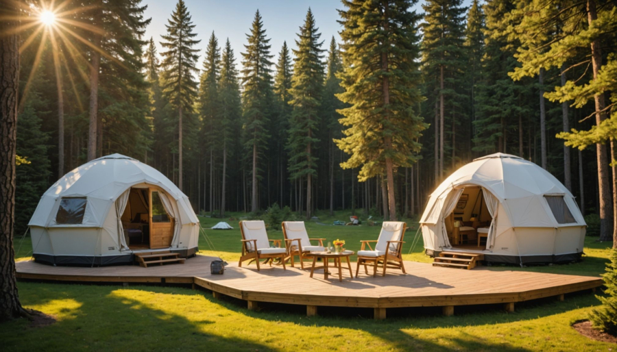 Welke soorten huurverblijven je vindt op een naturistencamping